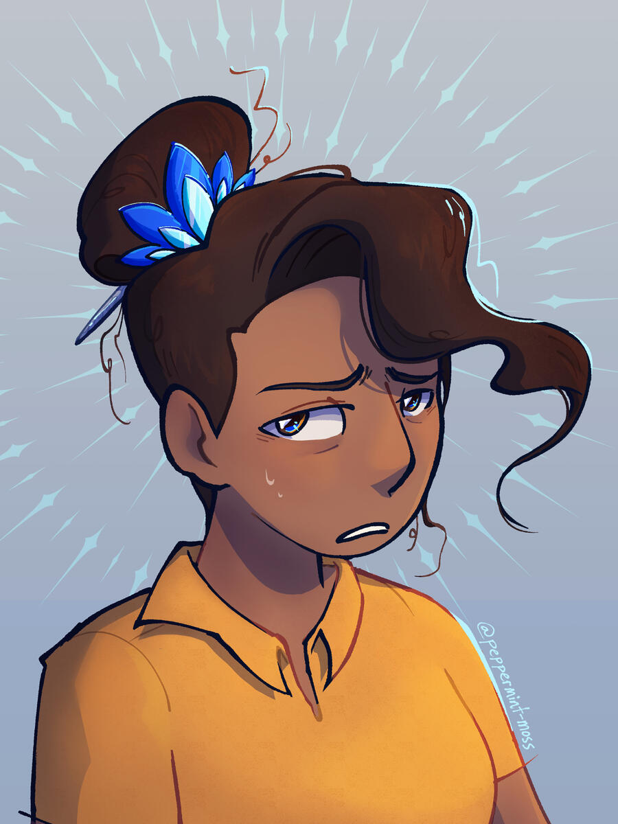 Candle Light character portrait