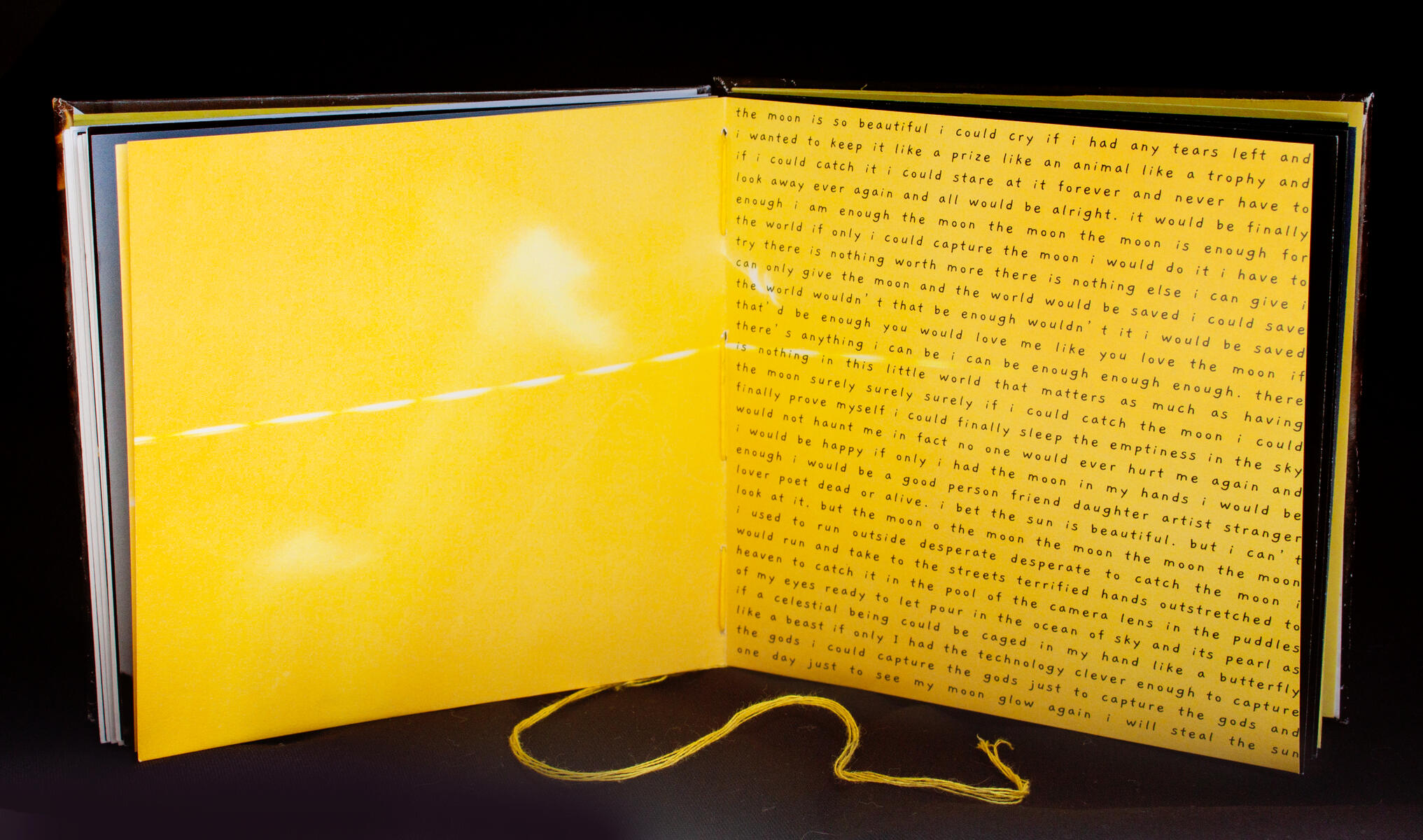 book arts - sunlight is moonlight (2023)