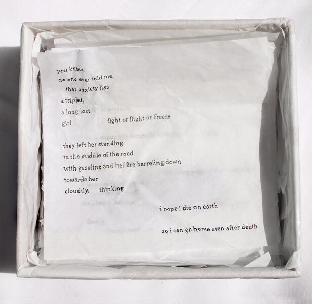 page: anxiety has a triplet