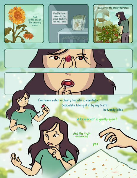 illustration - Homemade Seeds comic (2023)